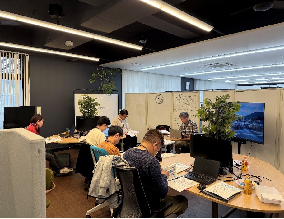 ケース研修のようす